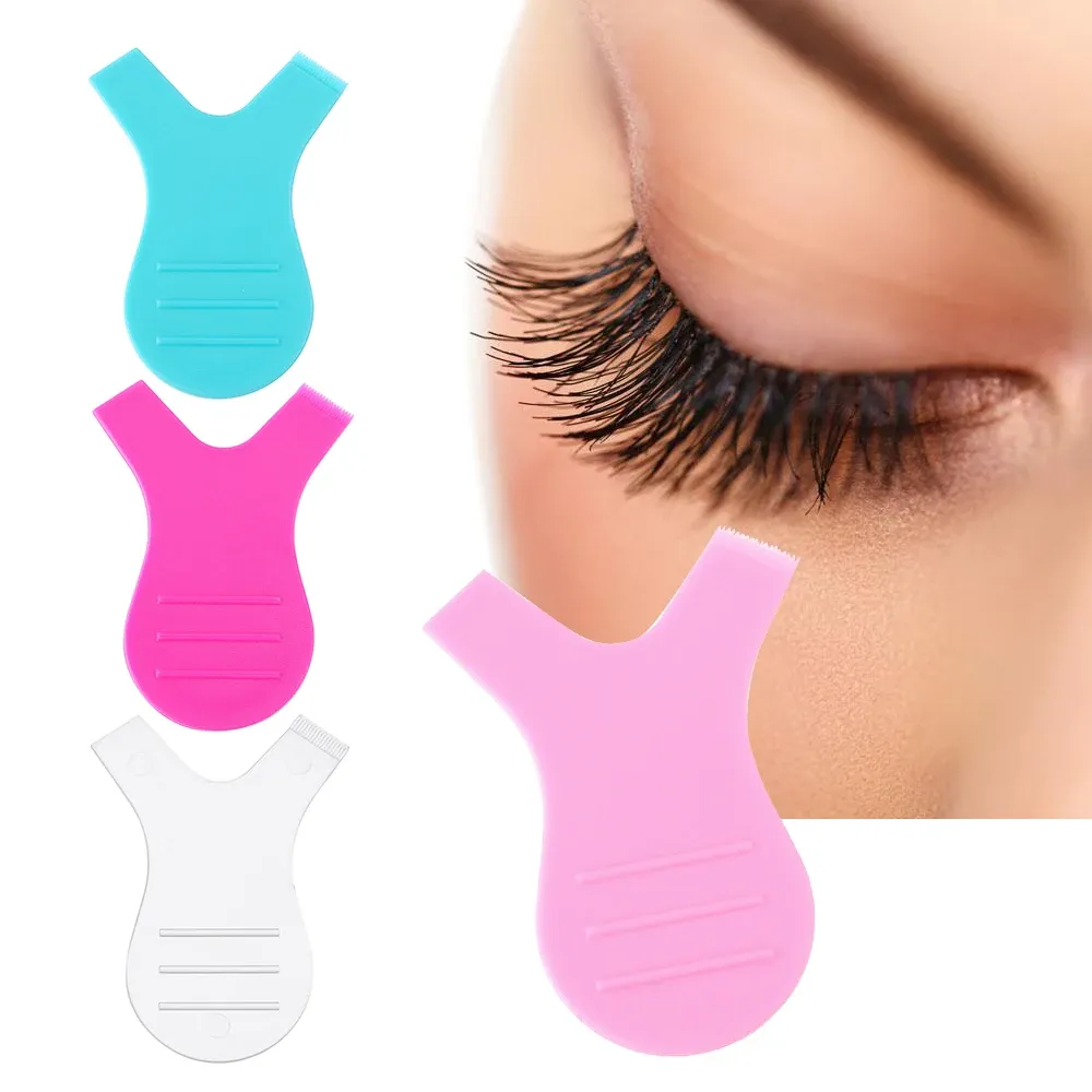 Brosse à cils en Y en situation