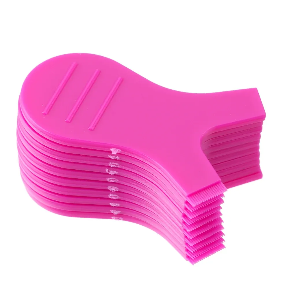 Brosse à cils en Y, détail des poils