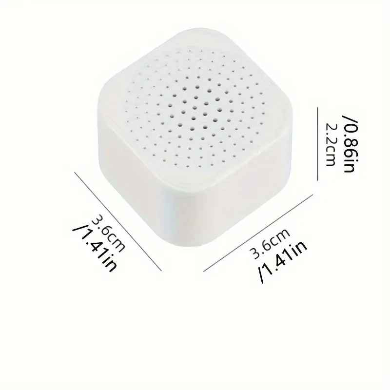 Boîte de désodorisation pour réfrigérateur au charbon actif, vue d'ensemble