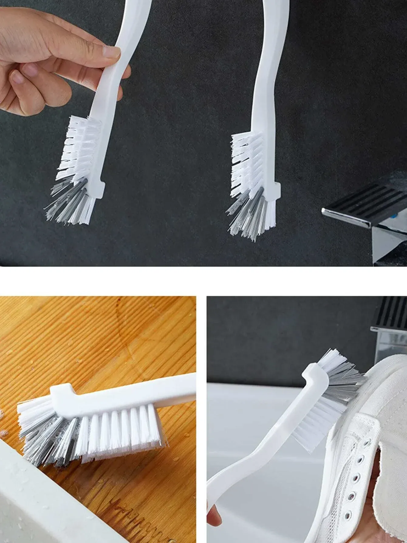 Brosse de nettoyage pour goulots de bouteilles