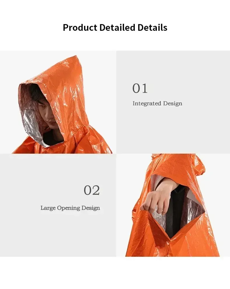 Poncho imperméable d'urgence, vue 10