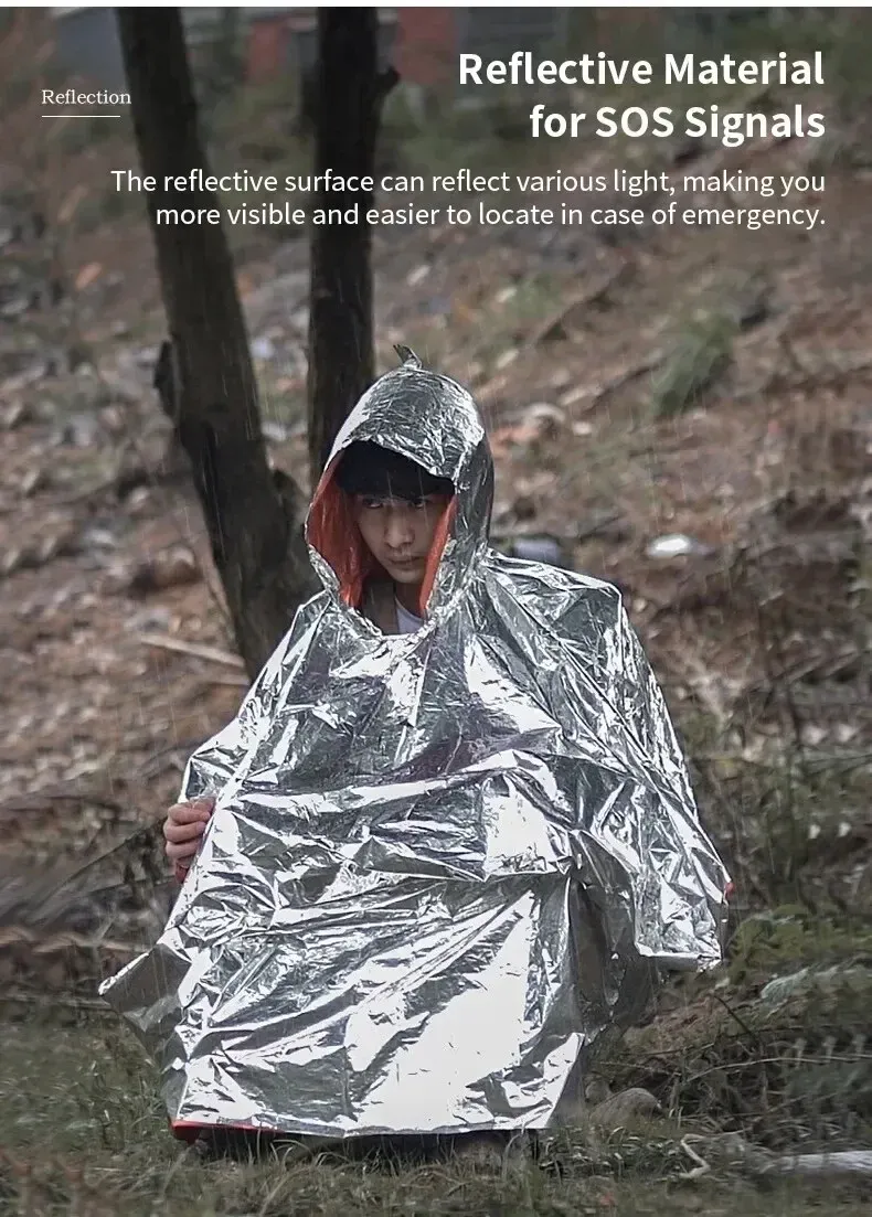 Poncho imperméable d'urgence, vue 8