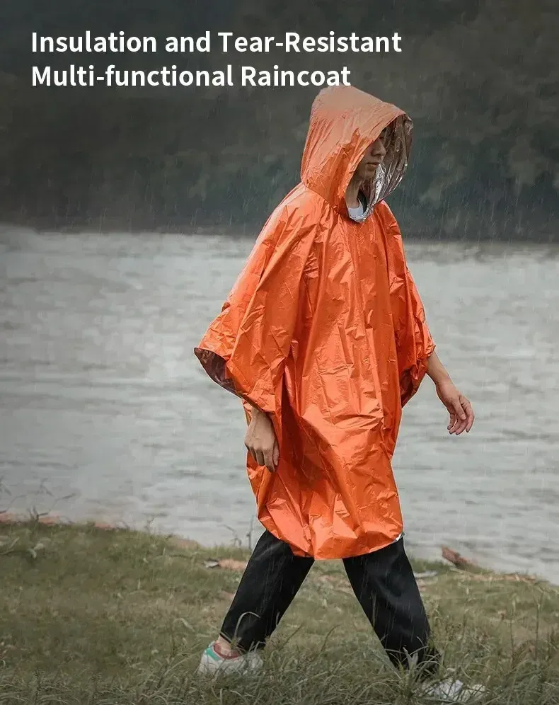 Poncho imperméable d'urgence, vue 1