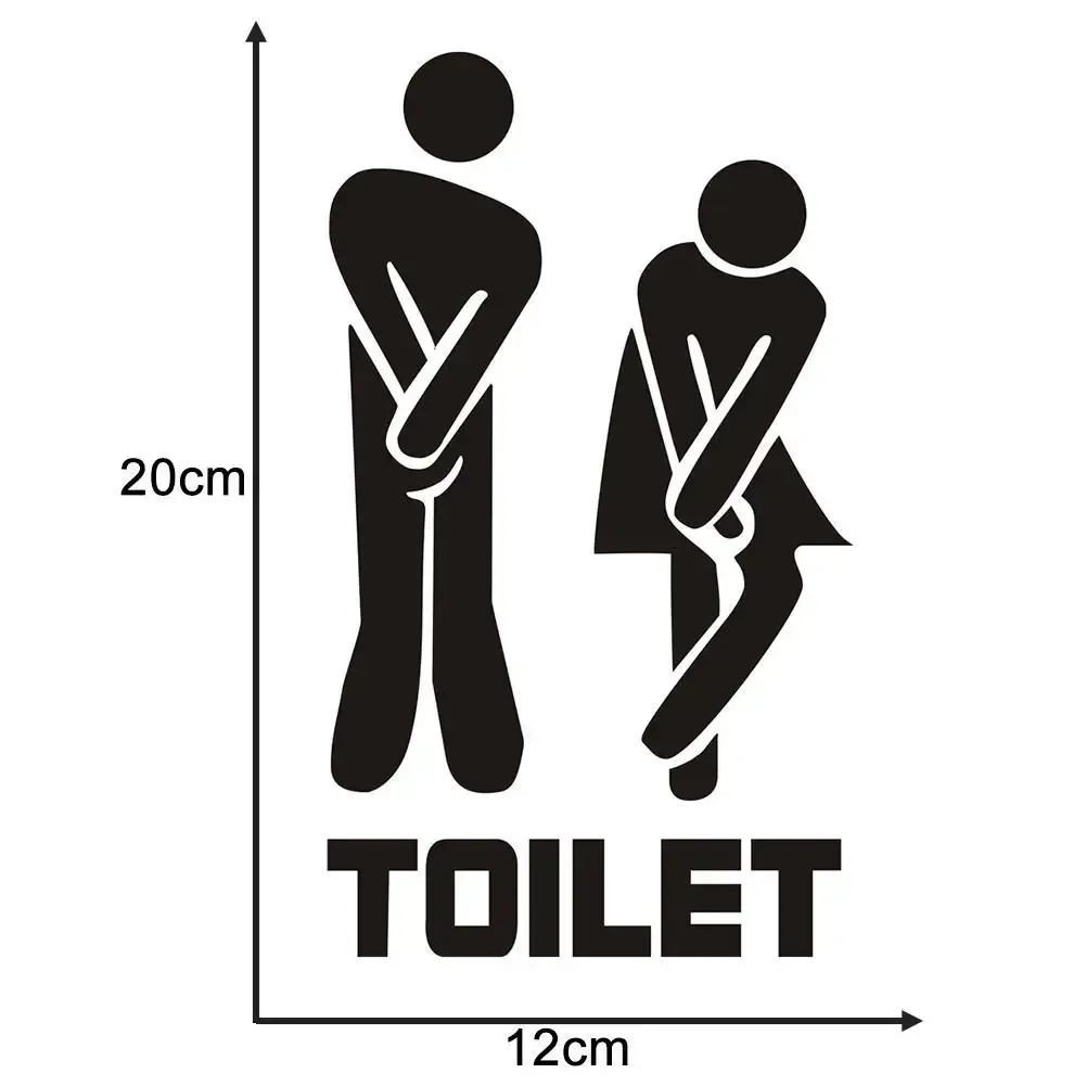 Sticker mural ludique pour salle de bain, mise en situation