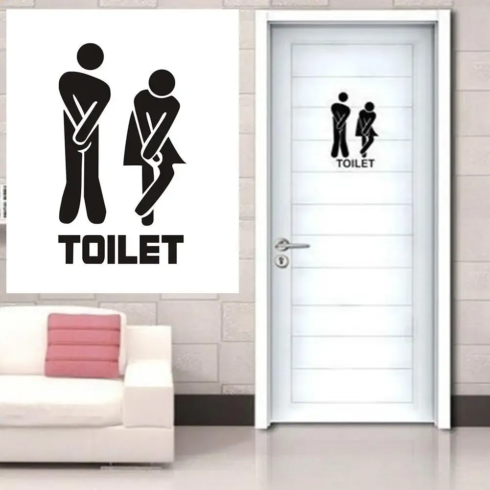 Sticker mural ludique pour salle de bain, ambiance intérieure