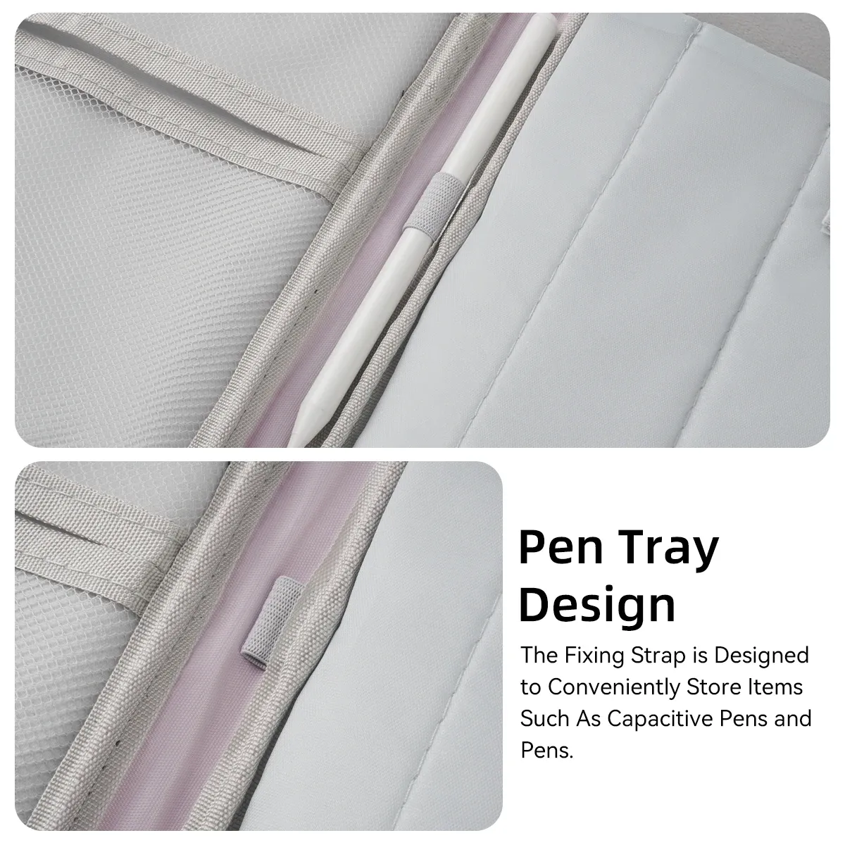 Housse de protection rembourrée pour ordinateur portable 11 à 13 pouces, compatible iPad, MacBook, Xiaomi, ASUS, Huawei et Lenovo 5