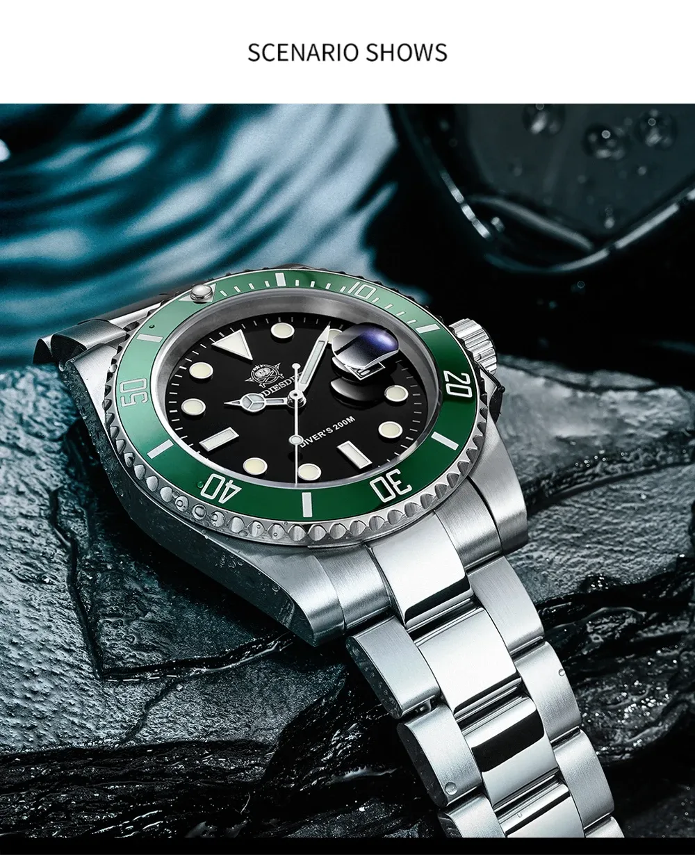 Montre ADDIESDIVE H3 vue rapprochée