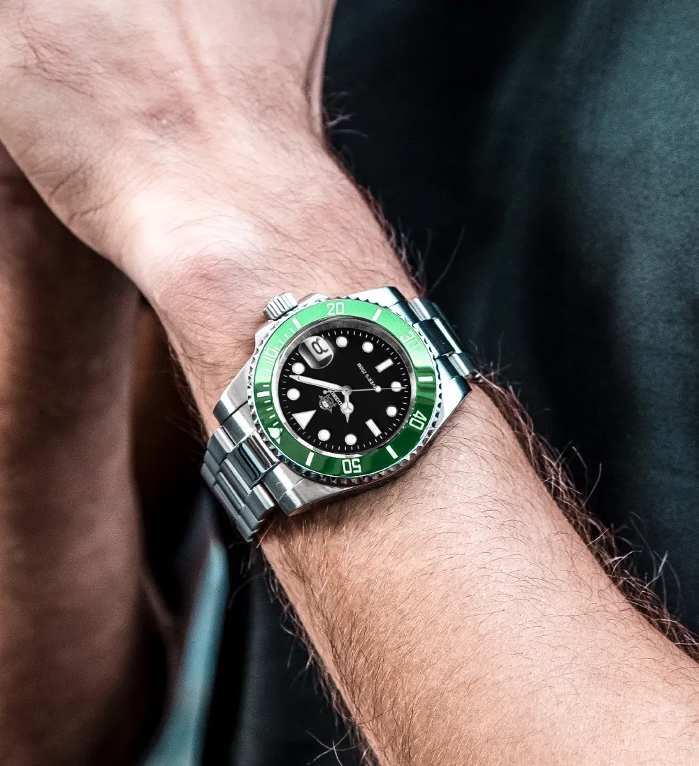 Montre ADDIESDIVE H3 détails du cadran