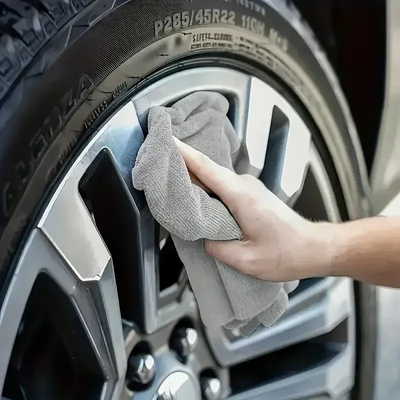 Chiffons de nettoyage en microfibre réutilisables, absorbants et doux, pour vélo, voiture et cuisine 2