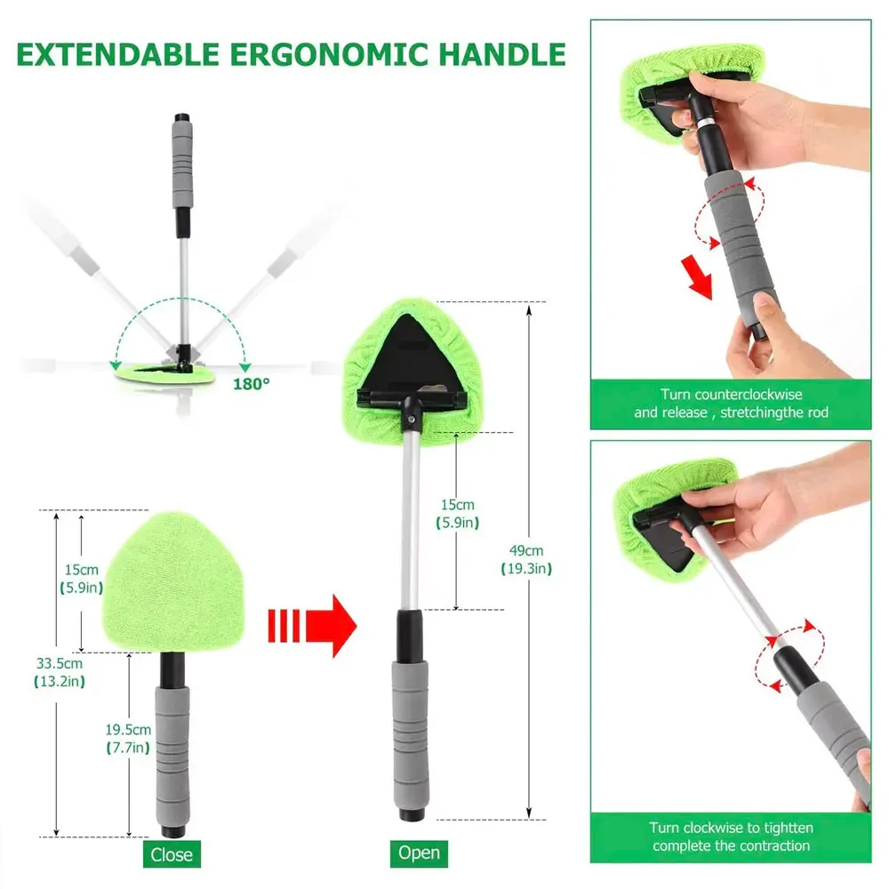 Tampons en microfibre amovibles