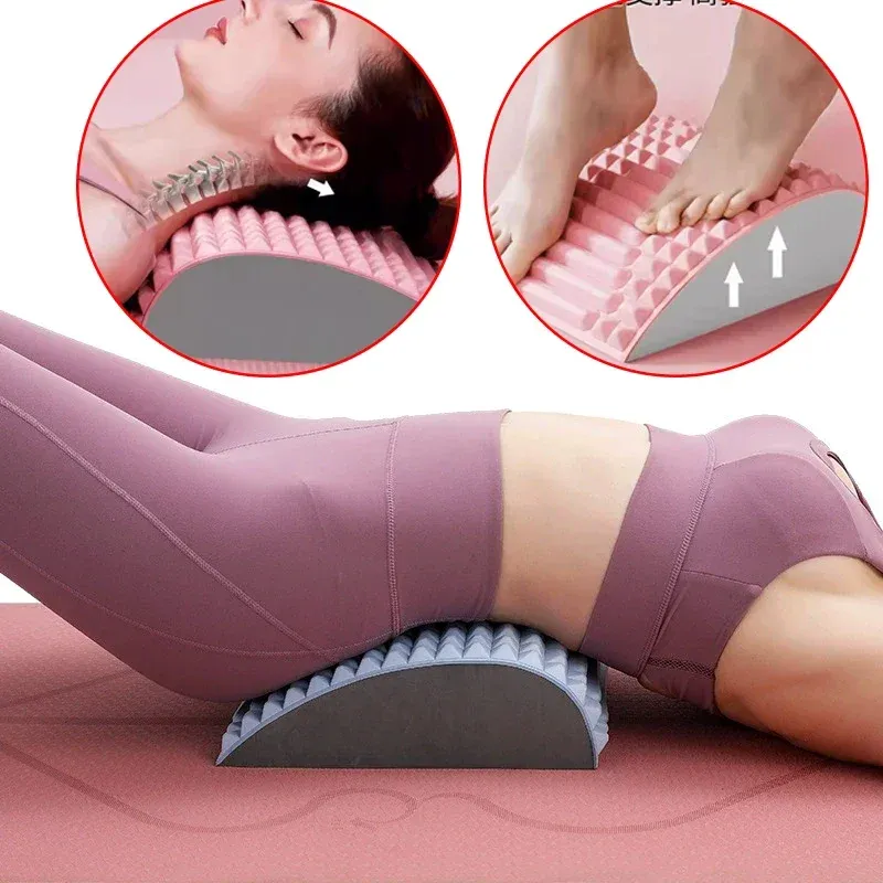 Coussin de soutien lombaire et cervical pour le confort du dos et la correction de posture