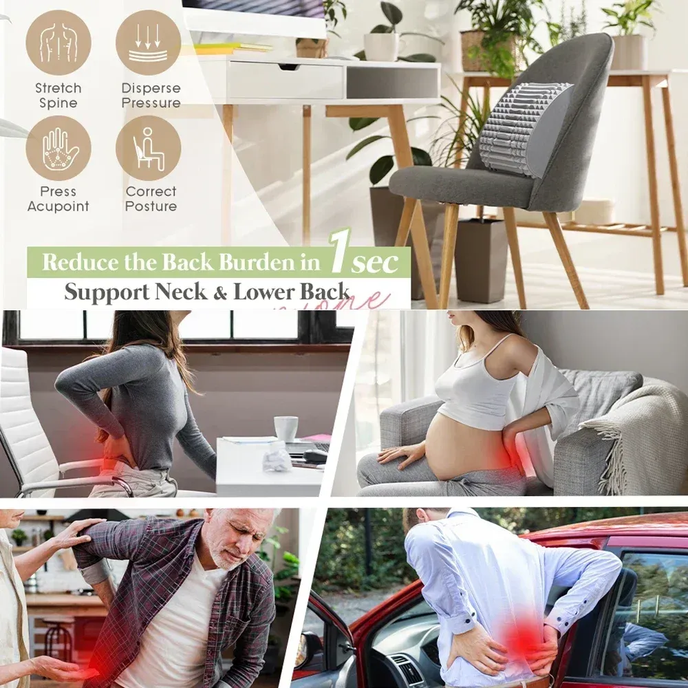 Coussin de relaxation, utilisation au bureau