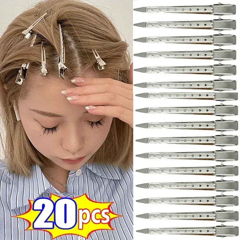 Pinces de séparation en acier et métal pour femmes, outil de coiffure et de soins capillaires 2