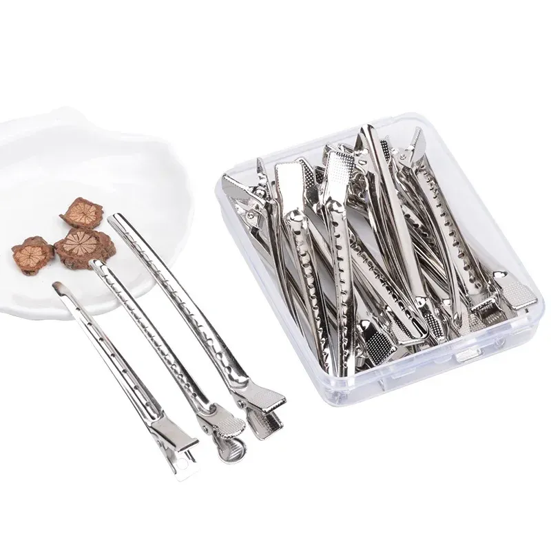Pinces de séparation en acier et métal pour femmes, outil de coiffure et de soins capillaires 6
