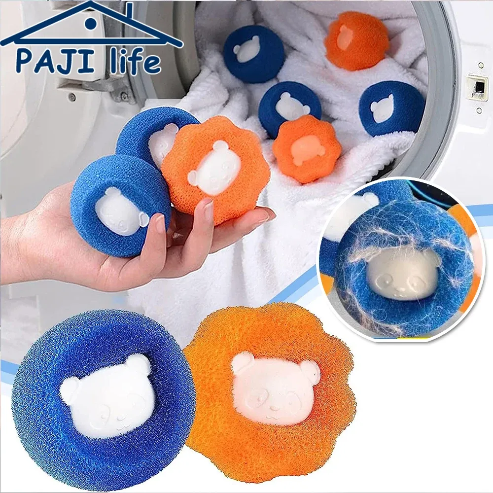 Boules à lessive réutilisables pour animaux de compagnie, attrape-peluches pour machine à laver - Image 1