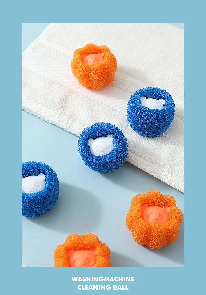 Boules de nettoyage pour peluches