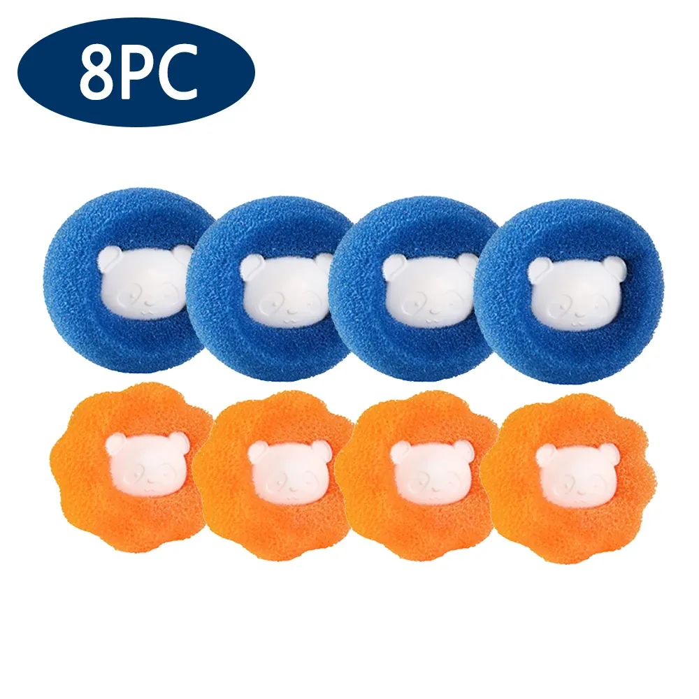Boules à lessive réutilisables pour animaux de compagnie, attrape-peluches pour machine à laver 13
