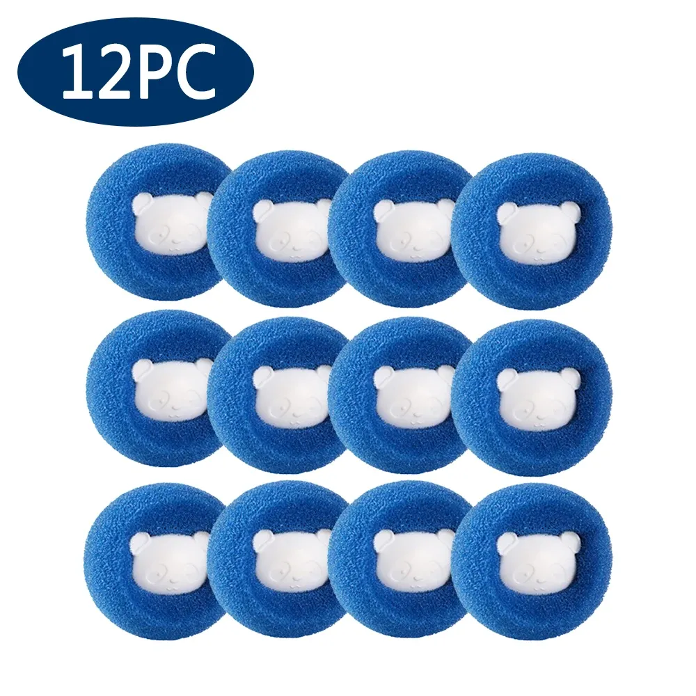 Boules à lessive réutilisables pour animaux de compagnie, attrape-peluches pour machine à laver 11