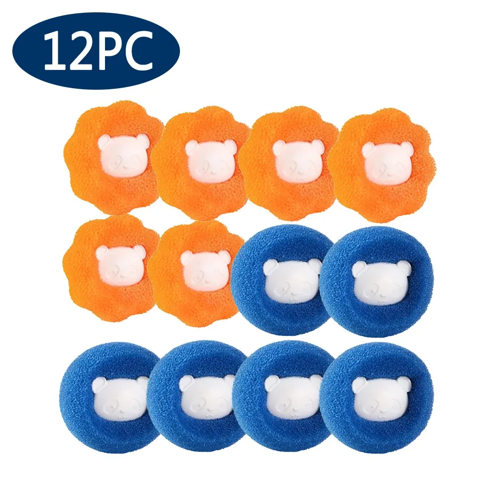Boules à lessive réutilisables pour animaux de compagnie, attrape-peluches pour machine à laver 9