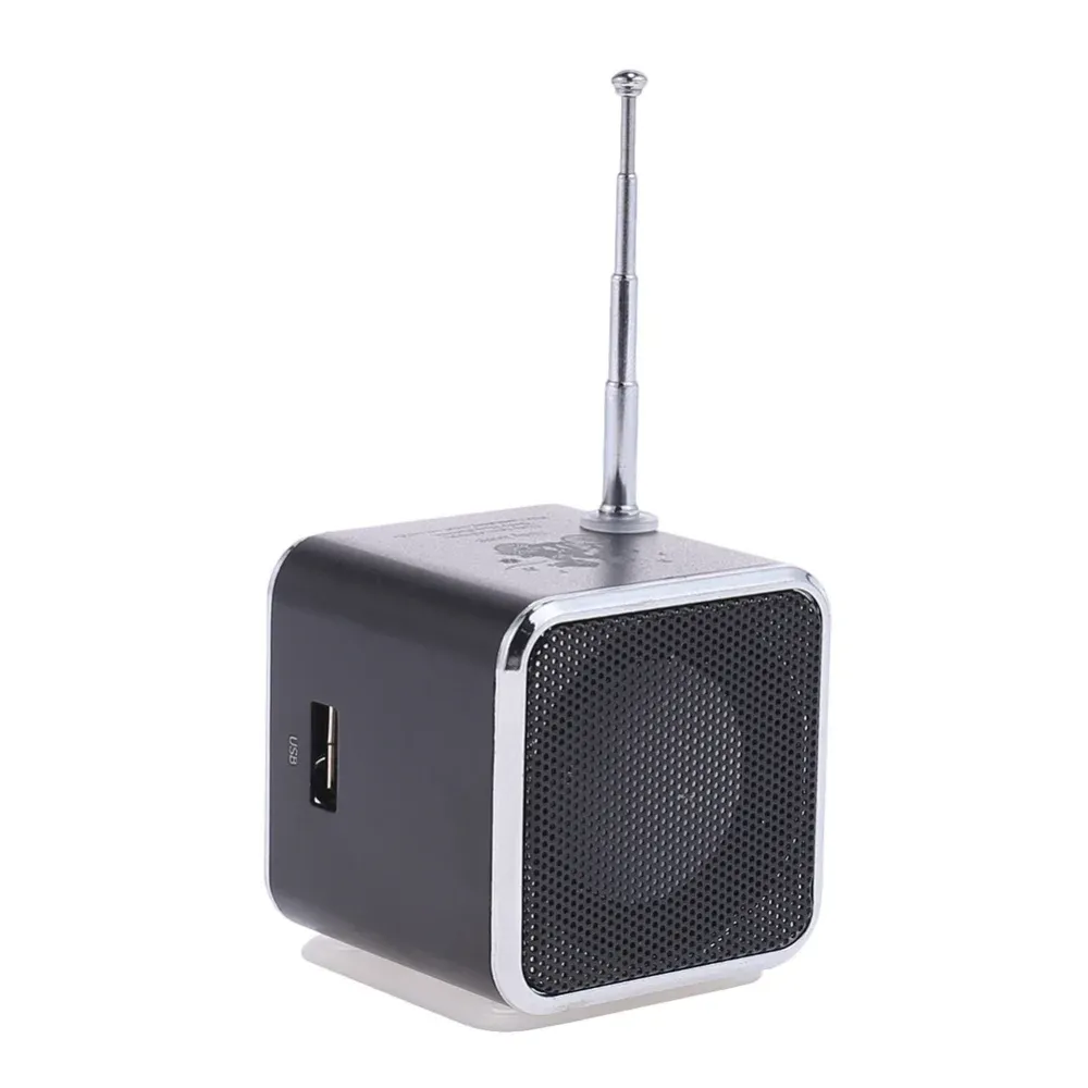 Mini haut-parleur Bluetooth portable TD-V26 avec écran, radio FM, lecteur MP3 et prise en charge des cartes TF pour téléphone portable 2