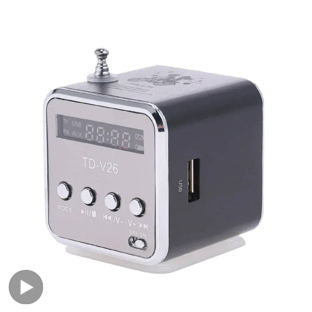 Mini haut-parleur Bluetooth TD-V26 vue principale