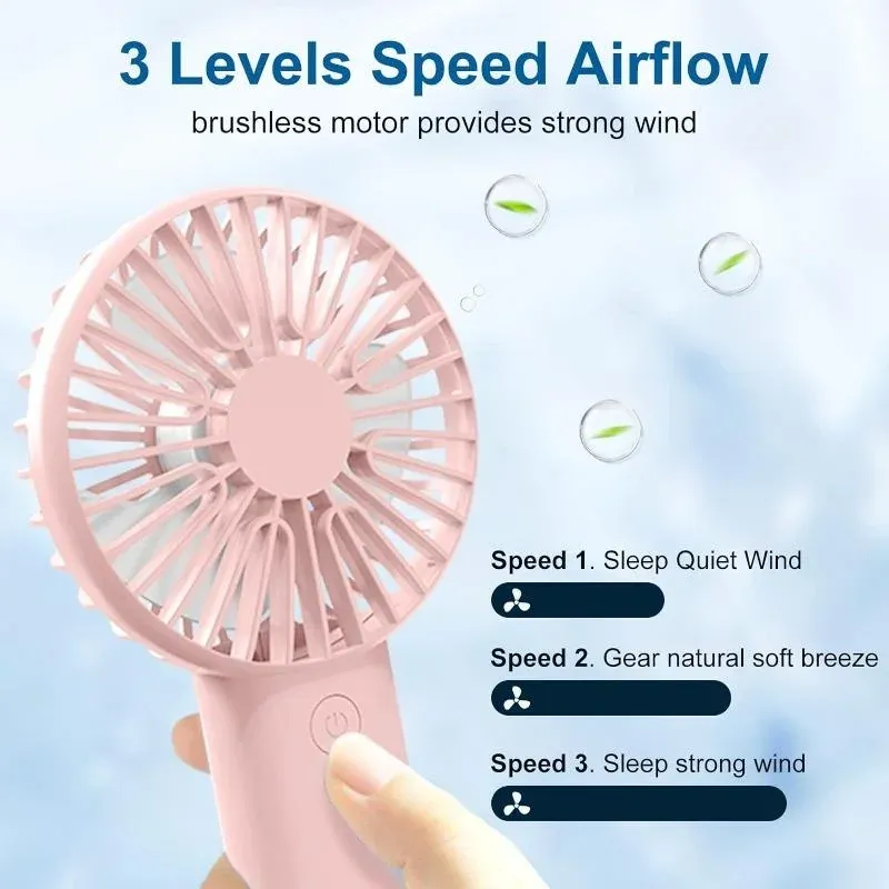 Ventilateur portable USB, détail produit