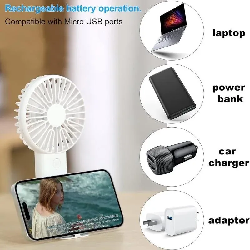 Ventilateur portable USB, détail produit