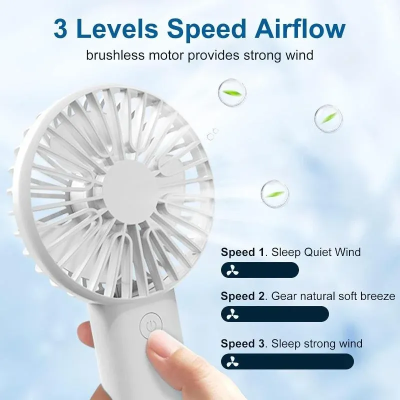 Ventilateur portable USB, détail produit