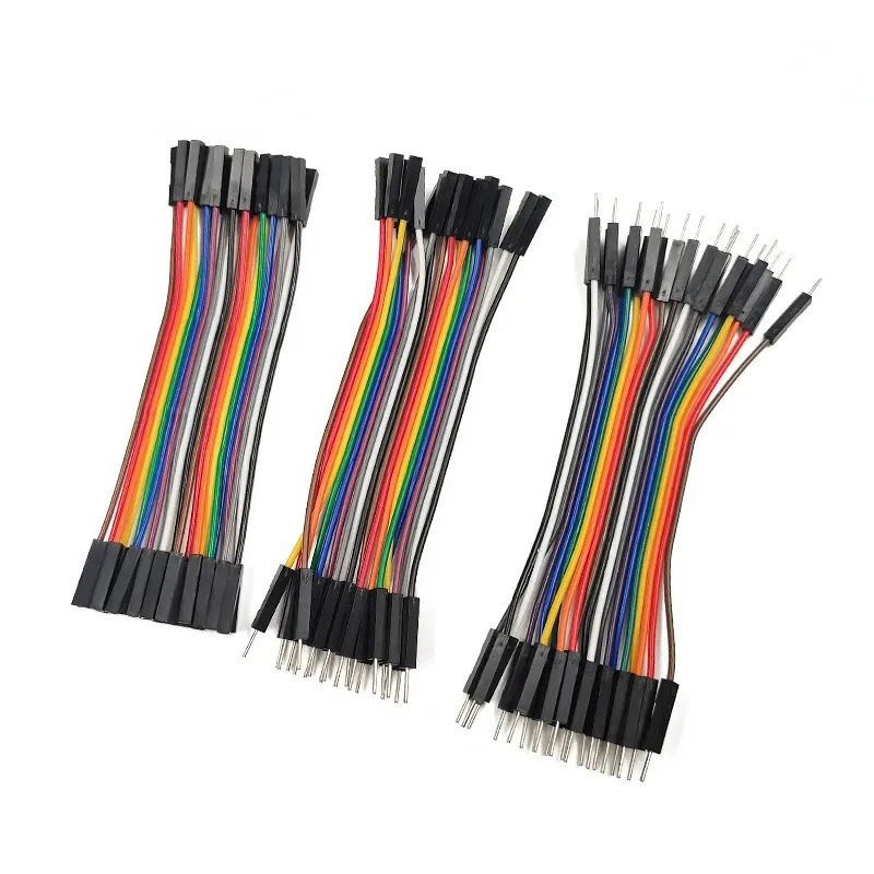 Câble de raccordement Dupont 20 broches mâle-mâle, femelle-femelle, mâle-femelle, 10 cm, 20 cm, 30 cm, pour kit de bricolage Arduino 4