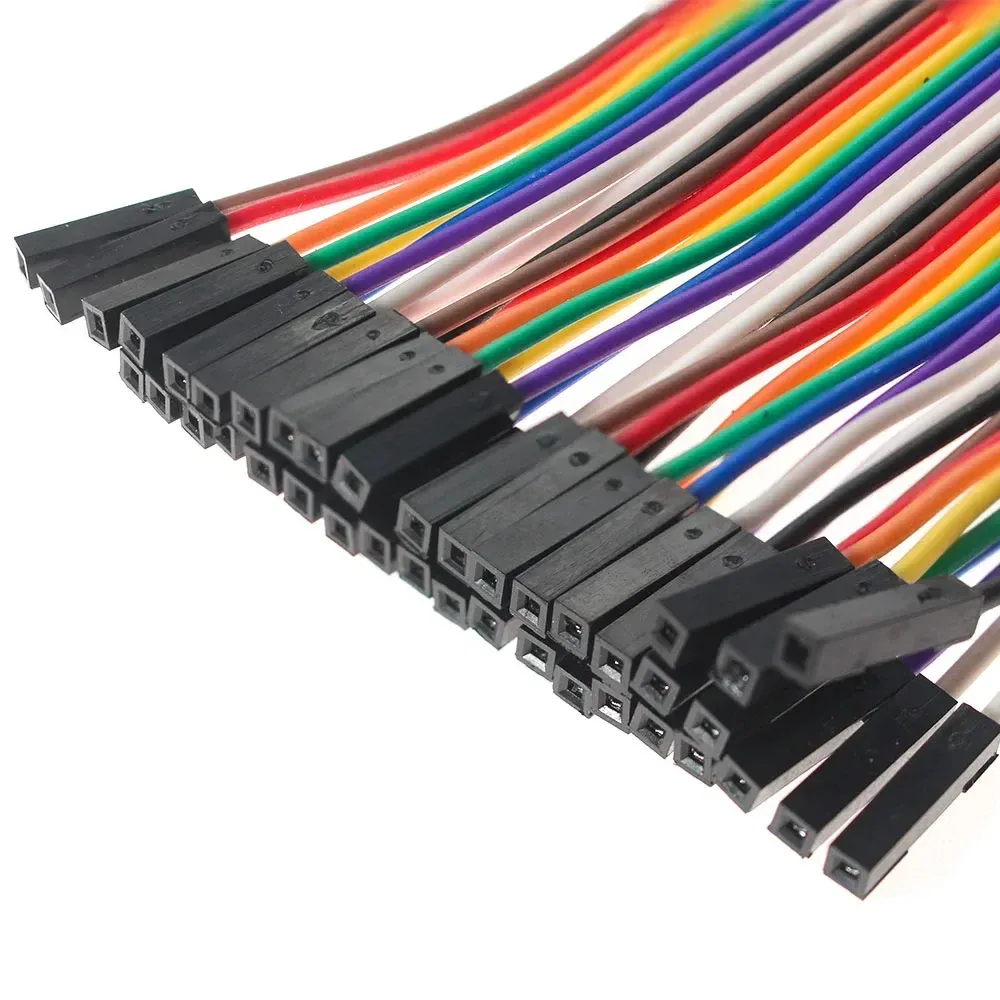 Câble de raccordement Dupont 20 broches mâle-mâle, femelle-femelle, mâle-femelle, 10 cm, 20 cm, 30 cm, pour kit de bricolage Arduino 6