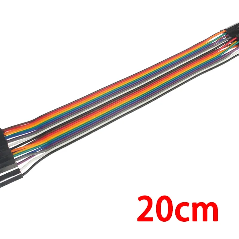 Câble de raccordement Dupont 20 broches mâle-mâle, femelle-femelle, mâle-femelle, 10 cm, 20 cm, 30 cm, pour kit de bricolage Arduino 9