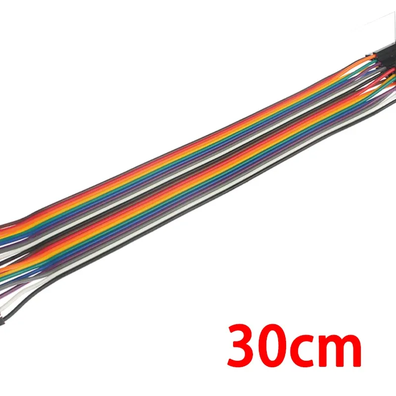 Câble de raccordement Dupont 20 broches mâle-mâle, femelle-femelle, mâle-femelle, 10 cm, 20 cm, 30 cm, pour kit de bricolage Arduino 8