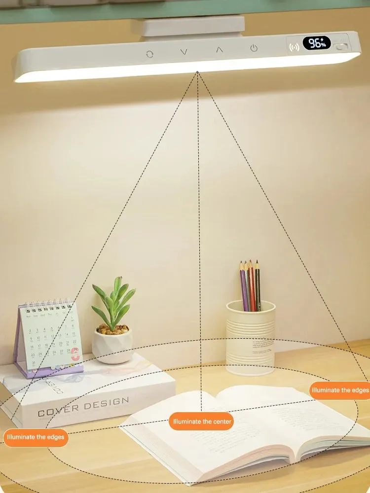 Lampe de table tactile magnétique en situation