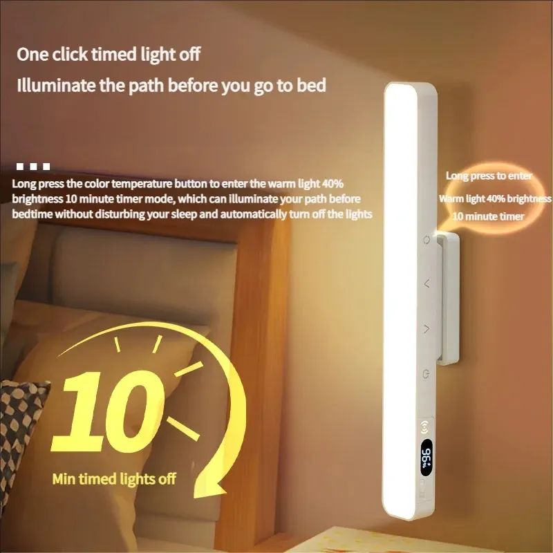 Lampe de table tactile dans une armoire