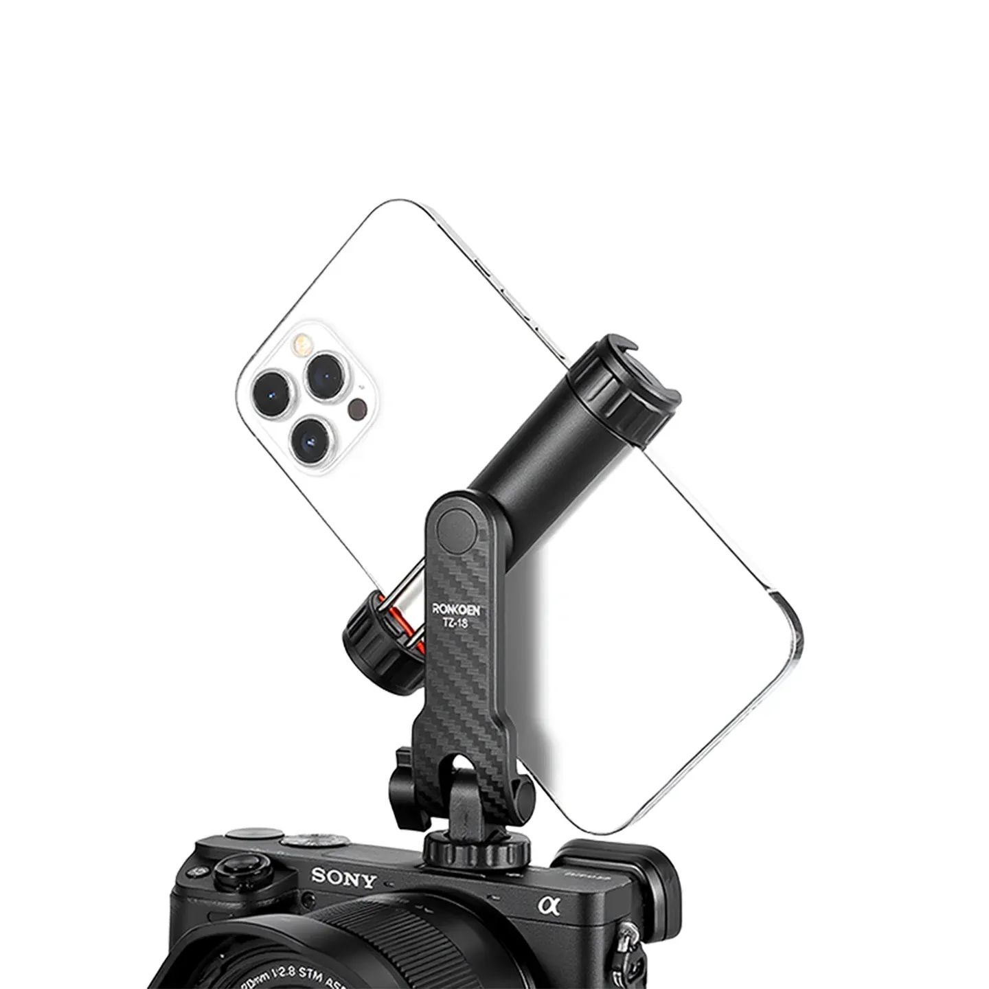 Support de fixation pour téléphone portable, finition