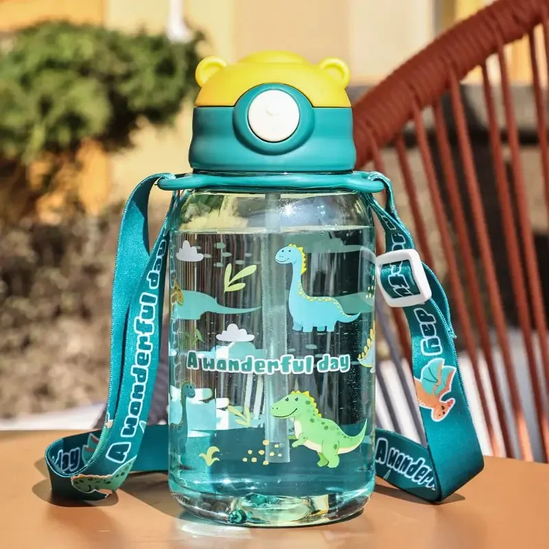 Gourde pour enfants 650 ml avec paille, sans BPA et anti-fuite 3