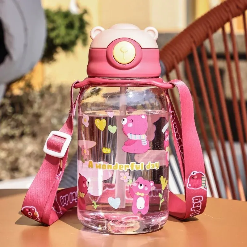 Gourde pour enfants 650 ml avec paille, sans BPA et anti-fuite 8