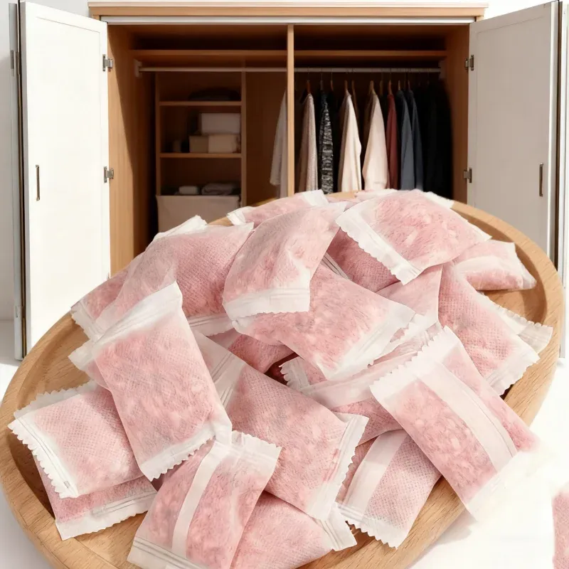 100 sachets parfumés à la rose pour garde-robe, anti-moisissures et répulsifs anti-insectes - Image 1