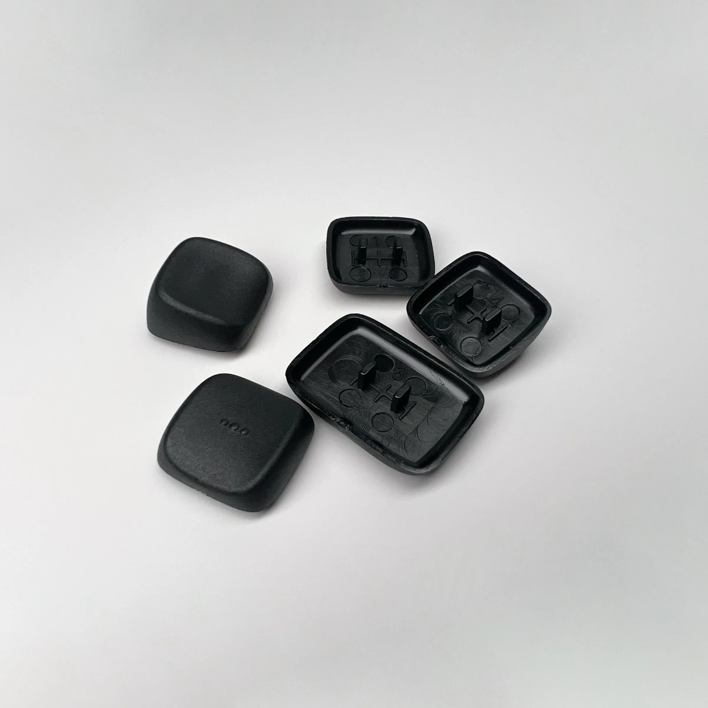 KLP Lamé Keycaps - Capuchons de touches en PBT moulés par injection à profil bas pour switches Kailh Choc V1, Choc V2 et MX 4