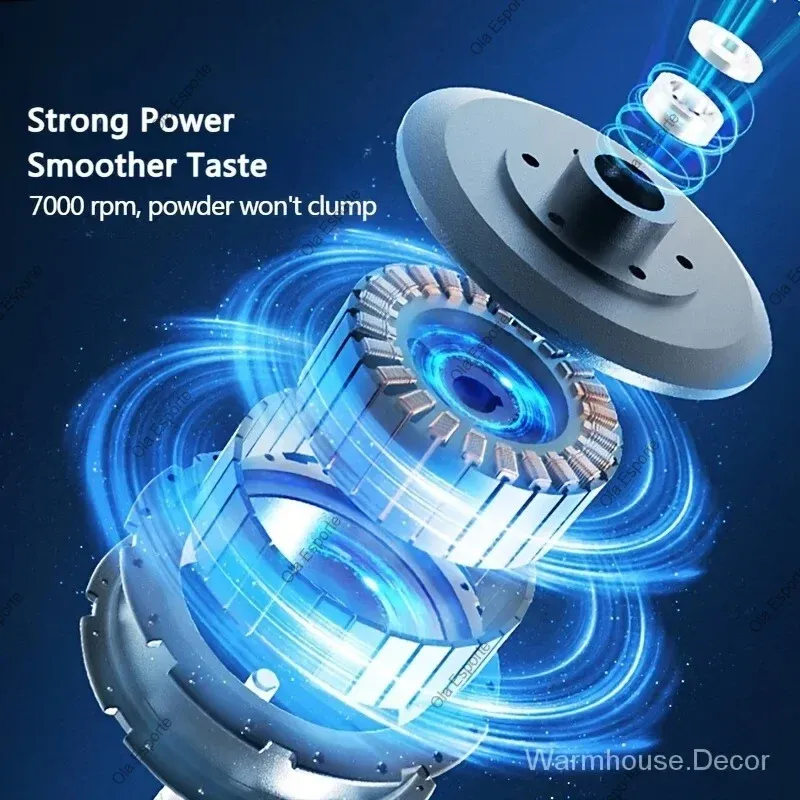 Mélangeur shaker portable, accessoires inclus