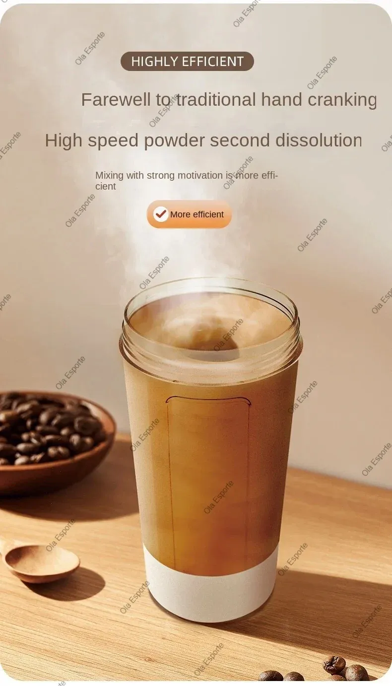 Mélangeur shaker portable, mélange d'une boisson