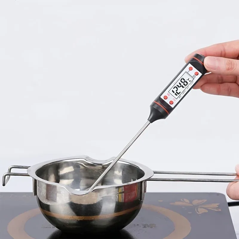 Thermomètre numérique à viande avec sonde pour barbecue et cuisson, précision 0,1 °C