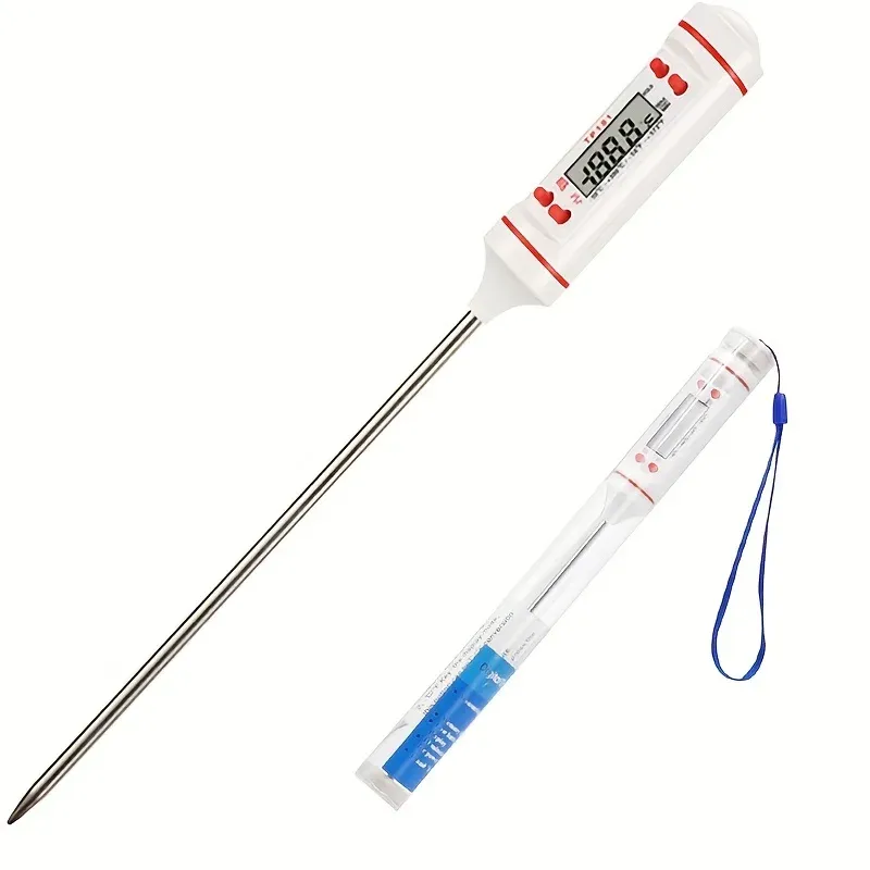 Thermomètre numérique à viande avec sonde pour barbecue et cuisson, précision 0,1 °C 7