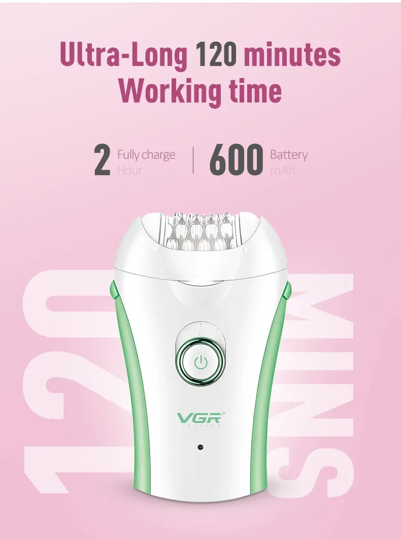 Rasoir VGR V-705 sous différents angles