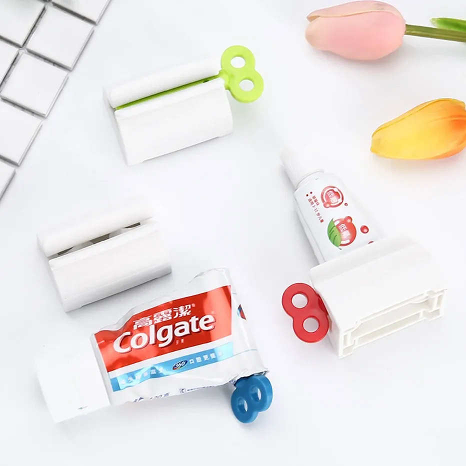 Détail du presse-dentifrice sous différents angles