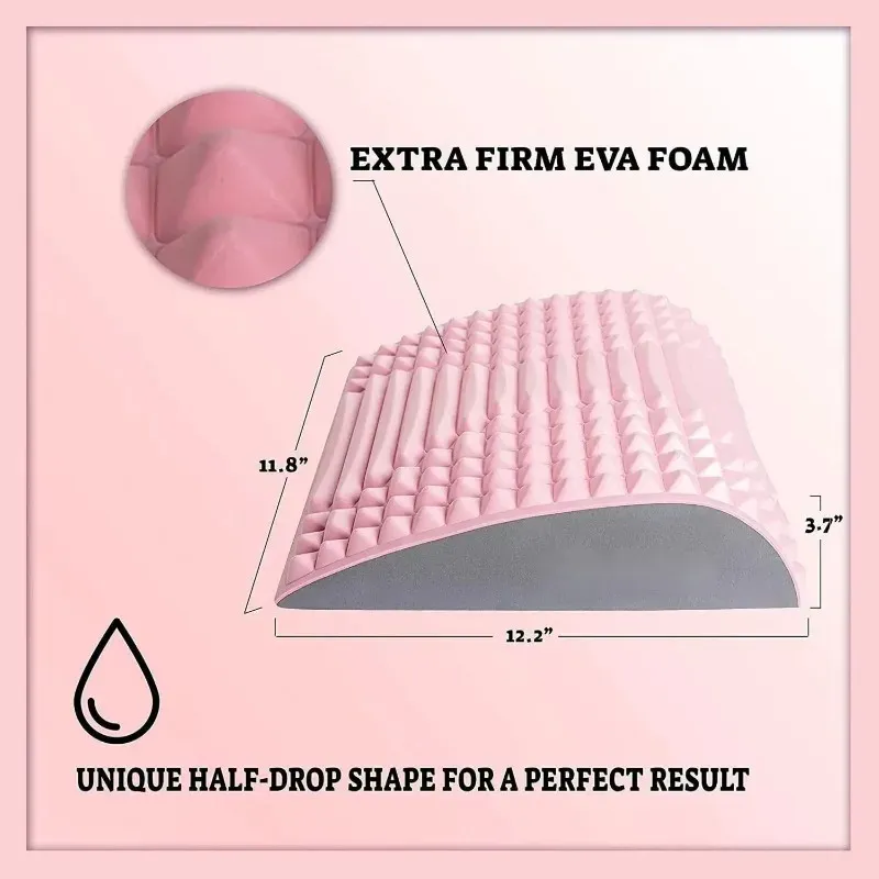 Coussin de soutien lombaire et cervical pour le dos, appareil de massage pour le cou et la taille, soulagement des douleurs, outil de massage et de relaxation 6