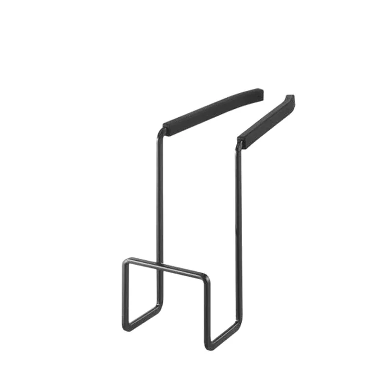 Organisateur d'évier en métal avec porte-éponge et égouttoir 7