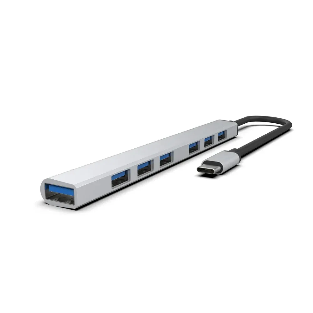 Hub USB 3.0 connecté à plusieurs périphériques