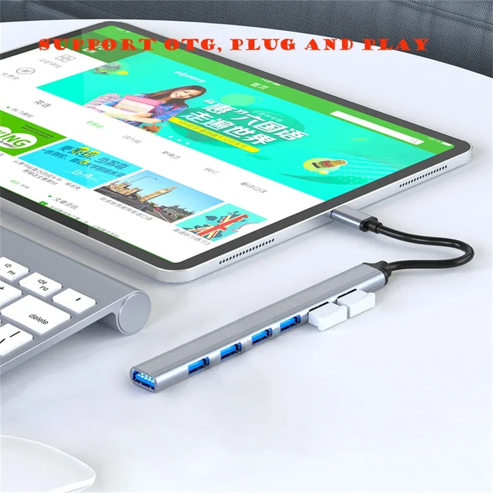 Hub USB 3.0 dans un environnement de travail