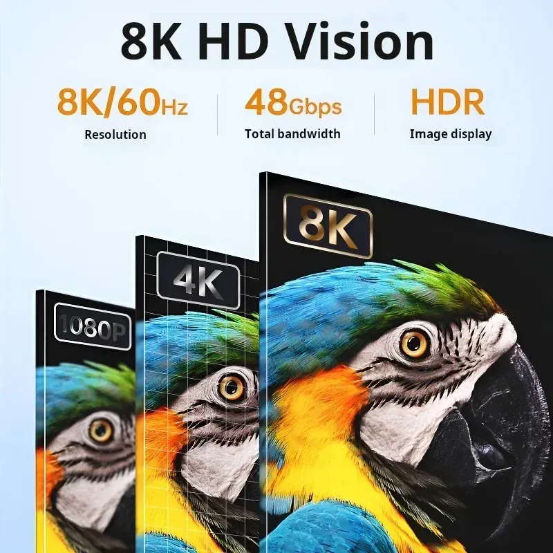Câble HDMI connecté à un écran